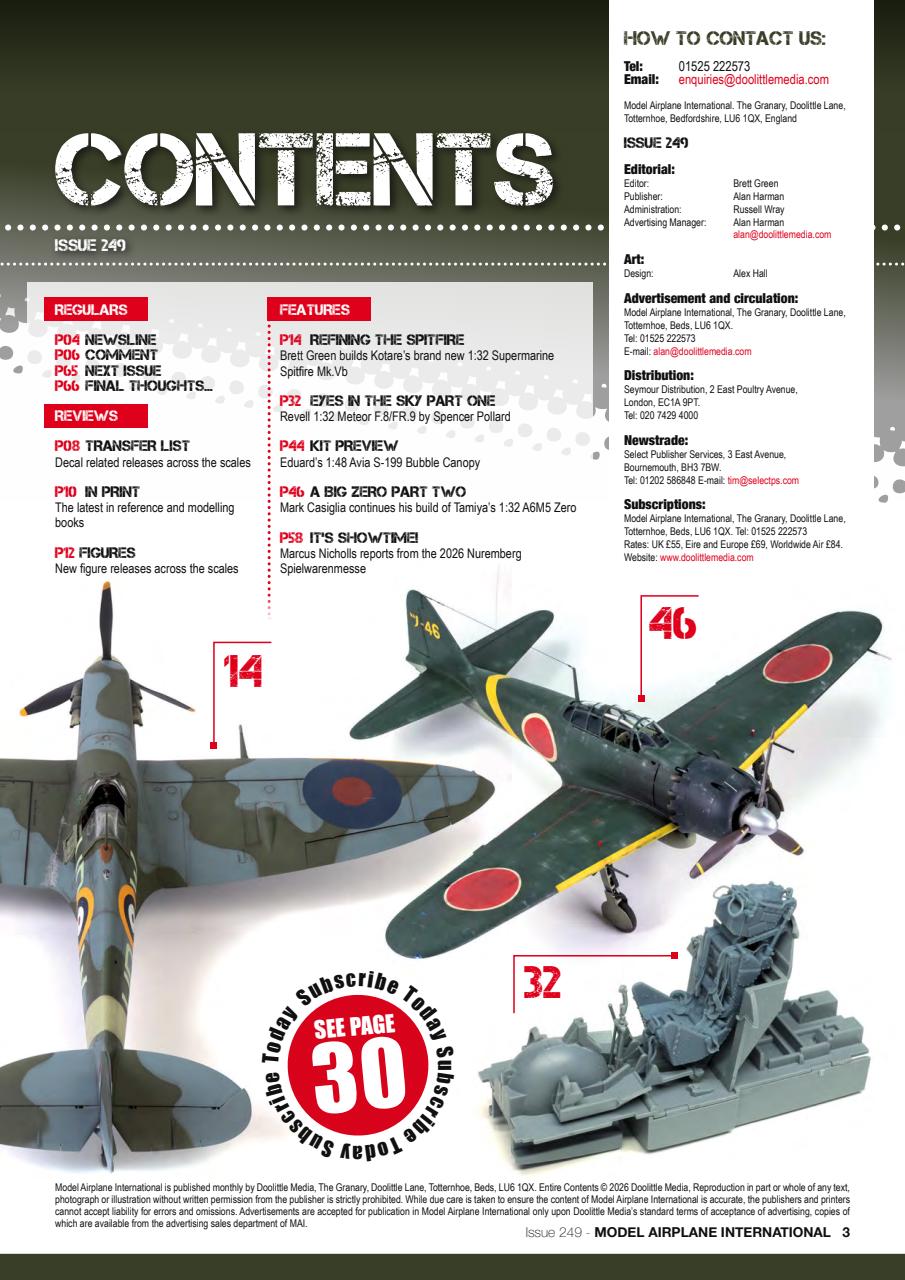 Model Airplane International Preview Pages