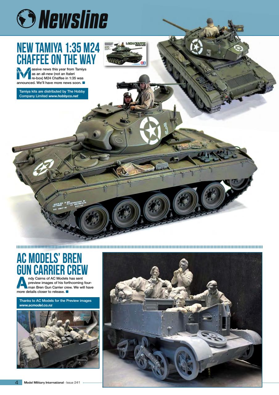 Model Military International Preview Pages