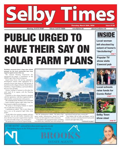 Selby Times issue March 26th 2026