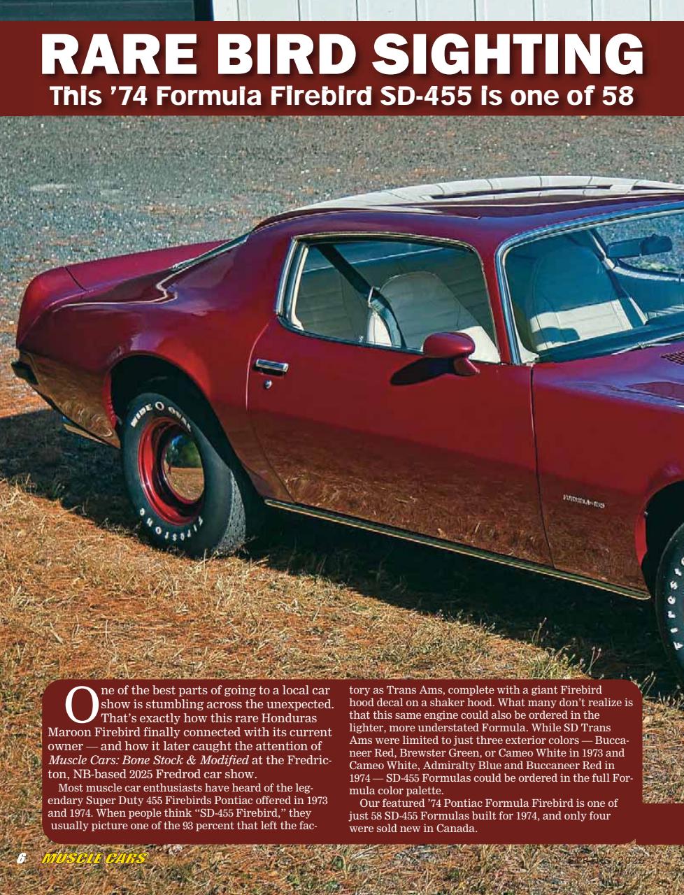 Muscle Cars Preview Pages