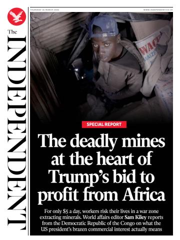 Thursday, 26 March 2026 issue Thursday, 26 March 2026