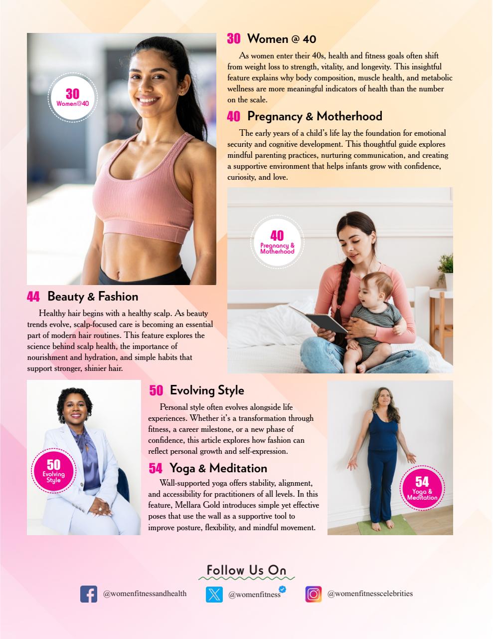 Women Fitness Preview Pages