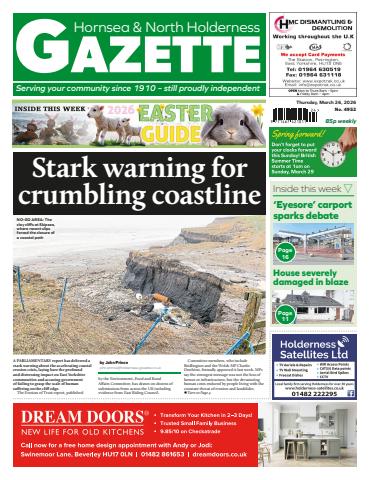 Hornsea Gazette March 26, 2026 issue Hornsea Gazette March 26, 2026