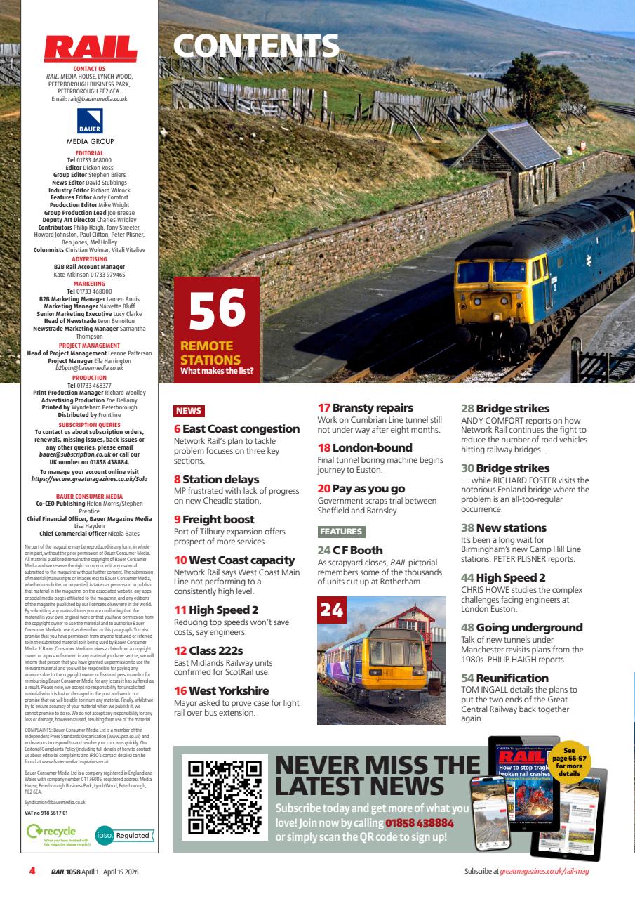 Rail Preview Pages