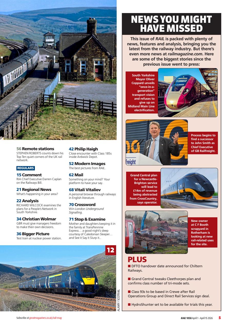 Rail Preview Pages