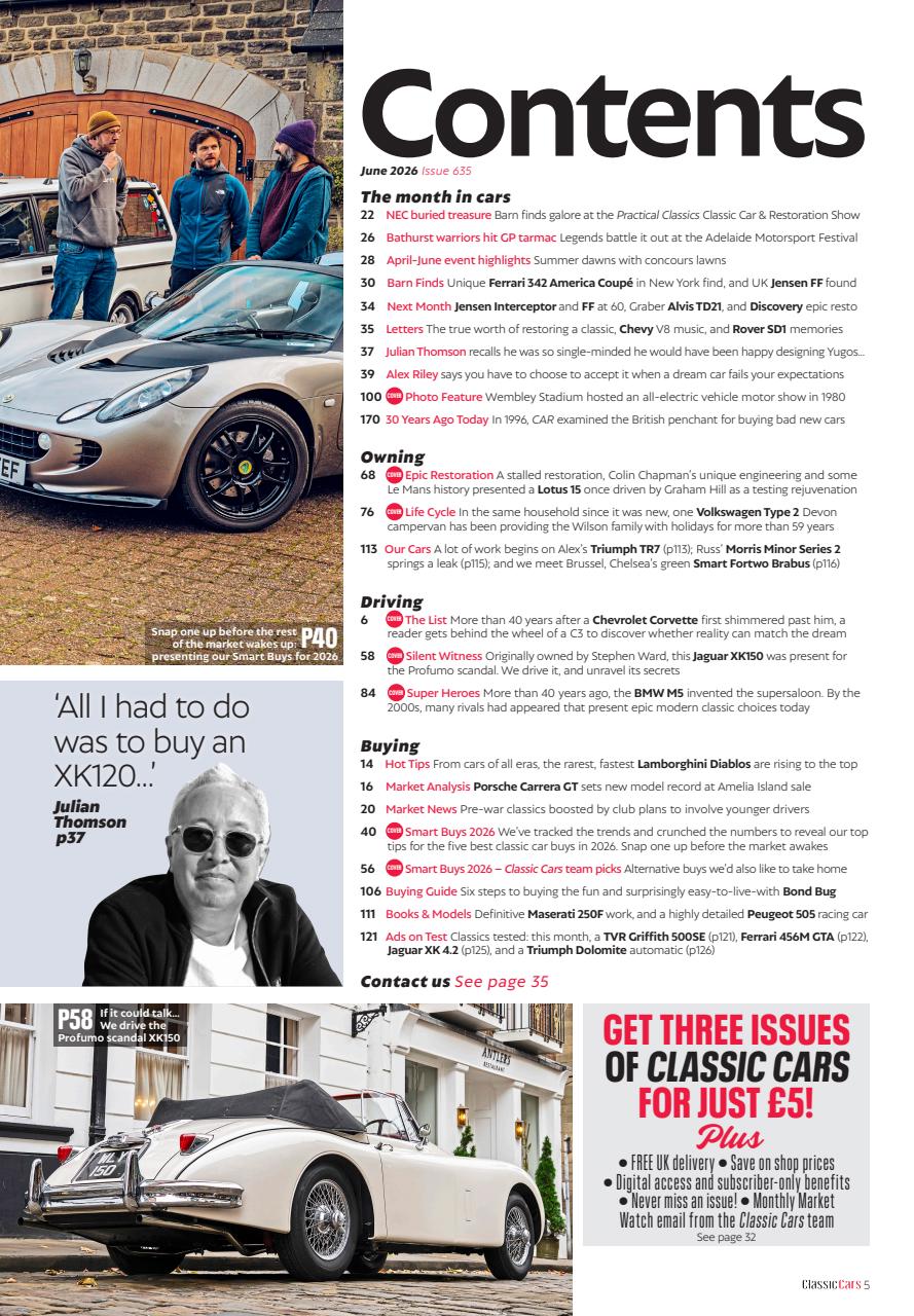 Classic Cars Preview Pages