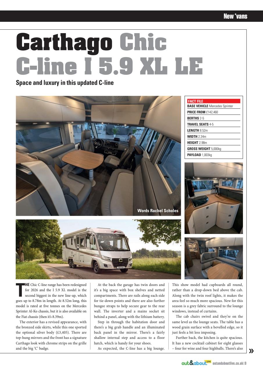 What Motorhome magazine Preview Pages