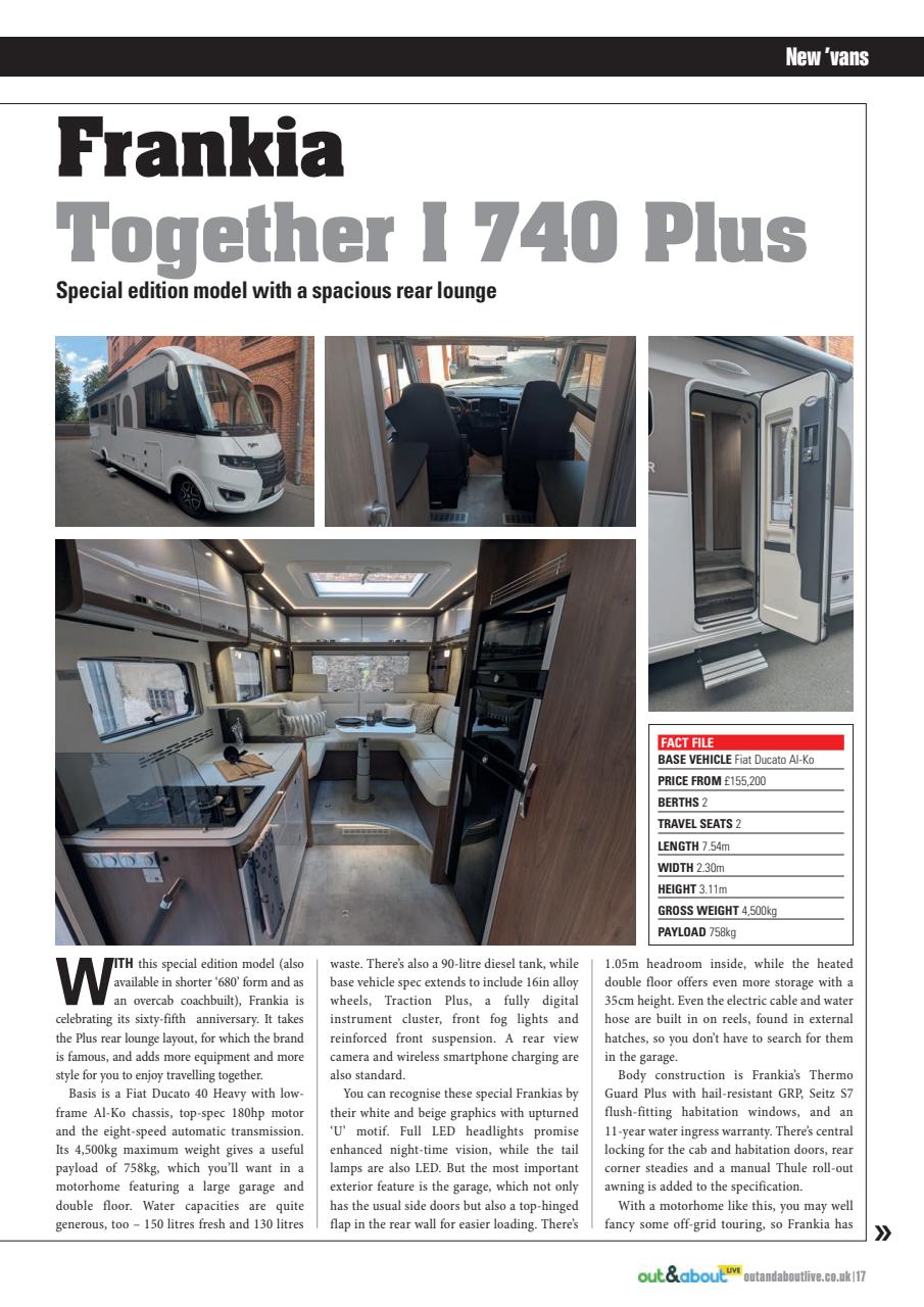 What Motorhome magazine Preview Pages