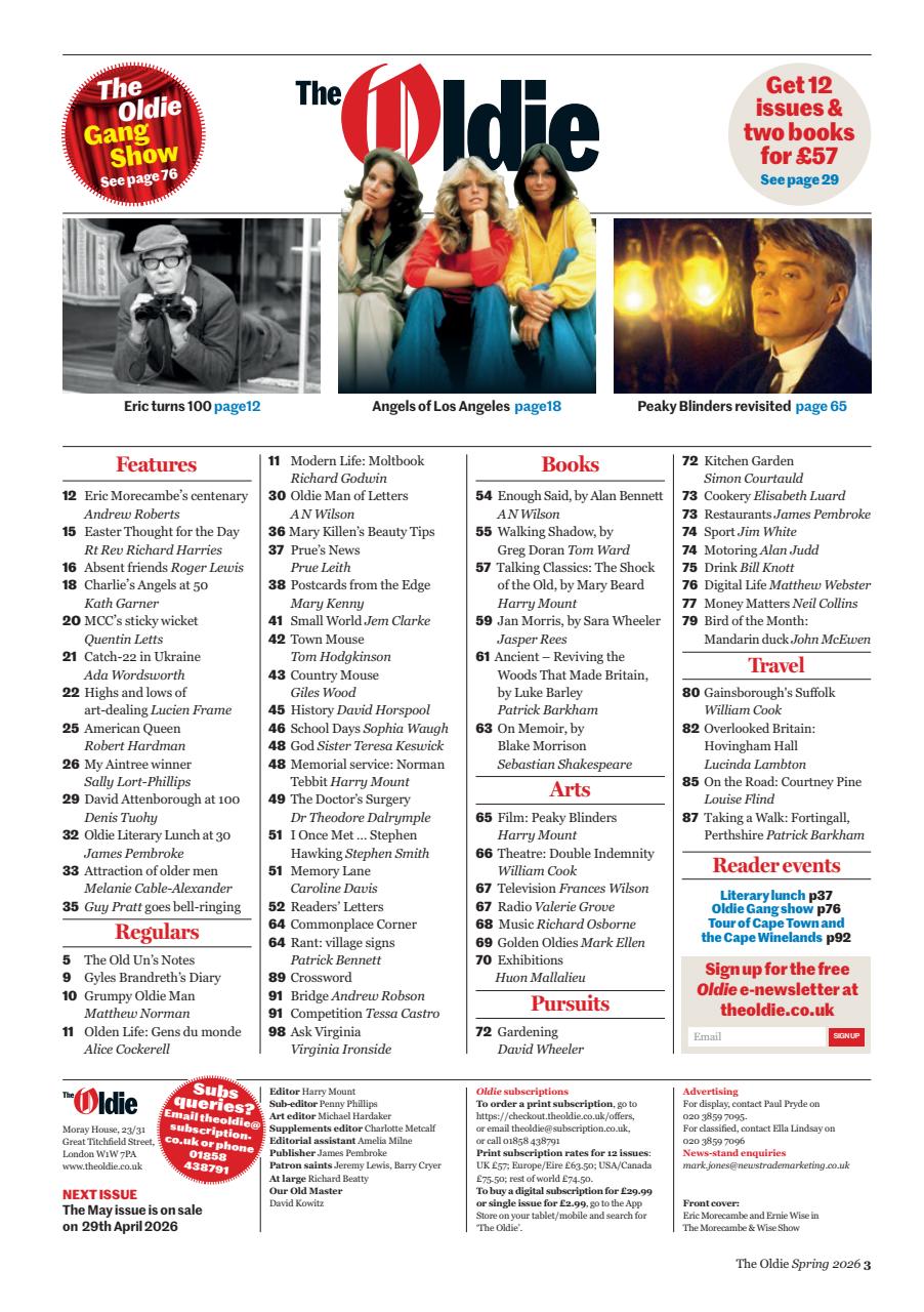 The Oldie Preview Pages