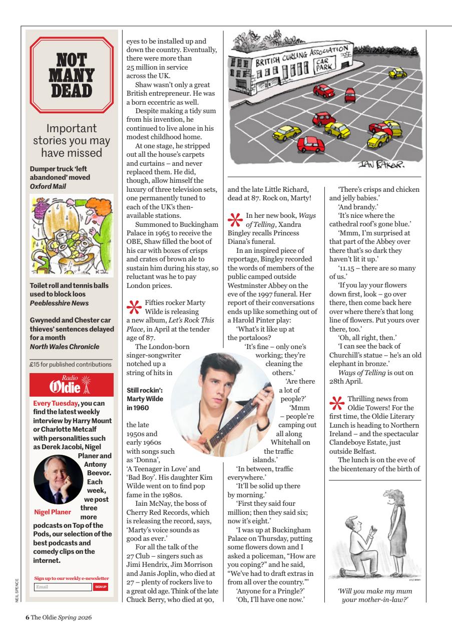 The Oldie Preview Pages