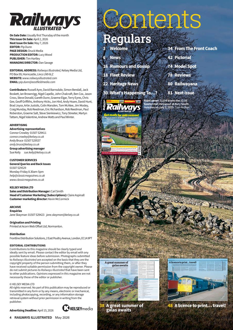 Railways Illustrated Preview Pages