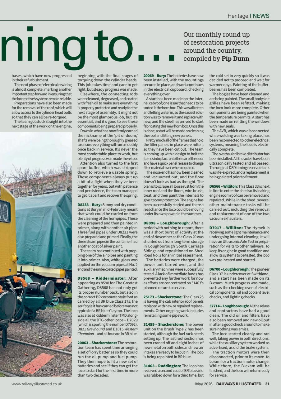 Railways Illustrated Preview Pages