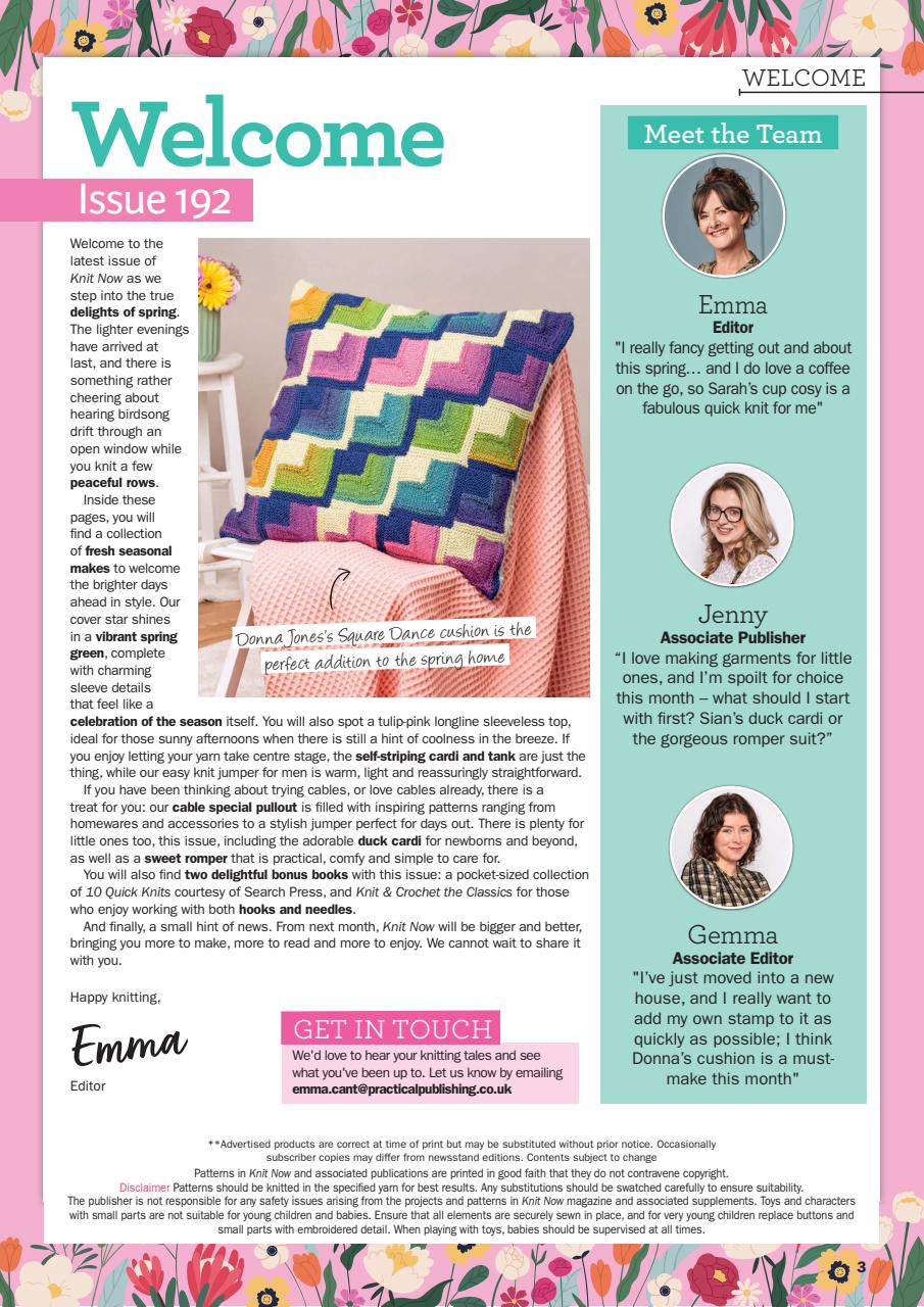 Knit Now Preview Pages