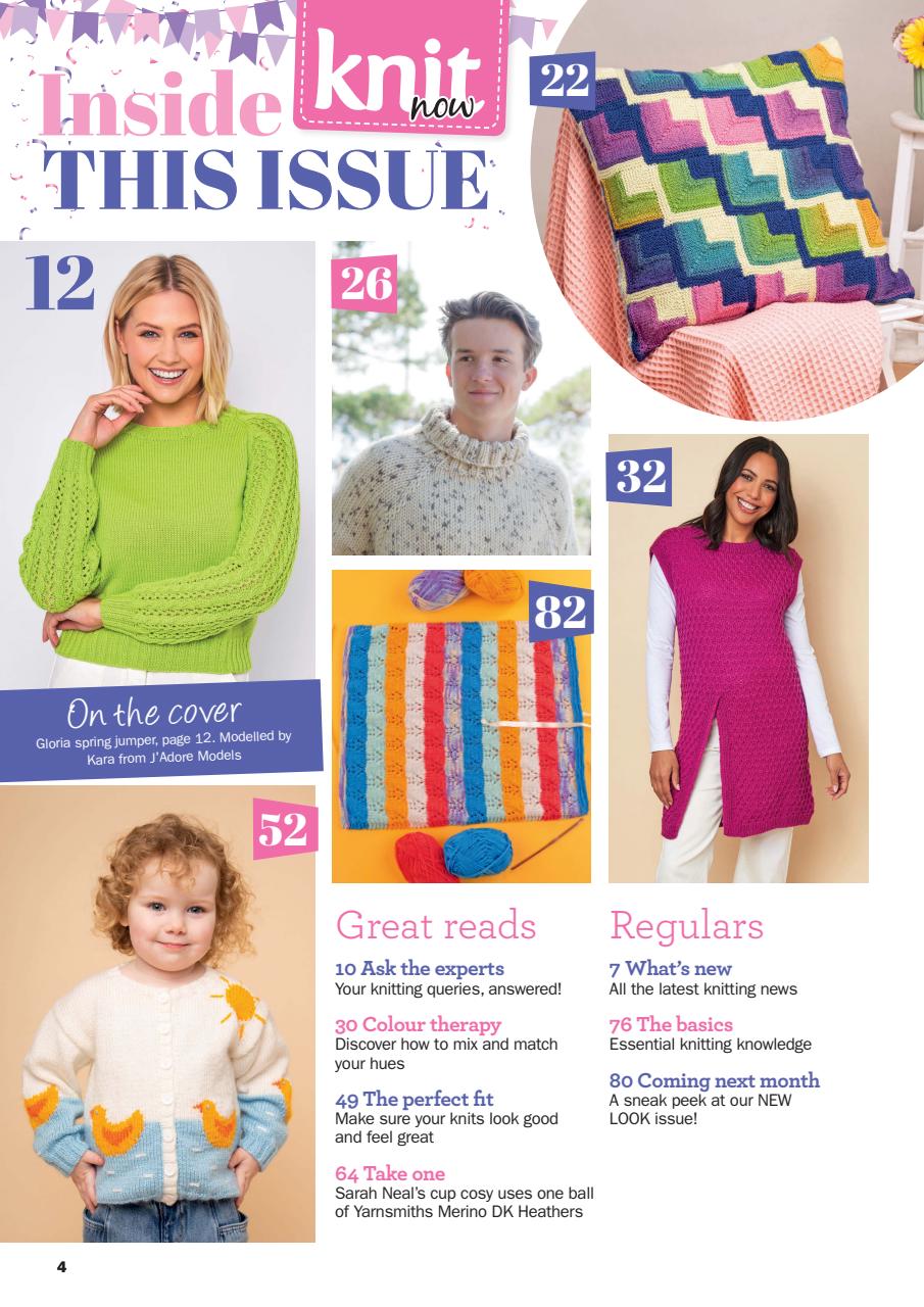 Knit Now Preview Pages