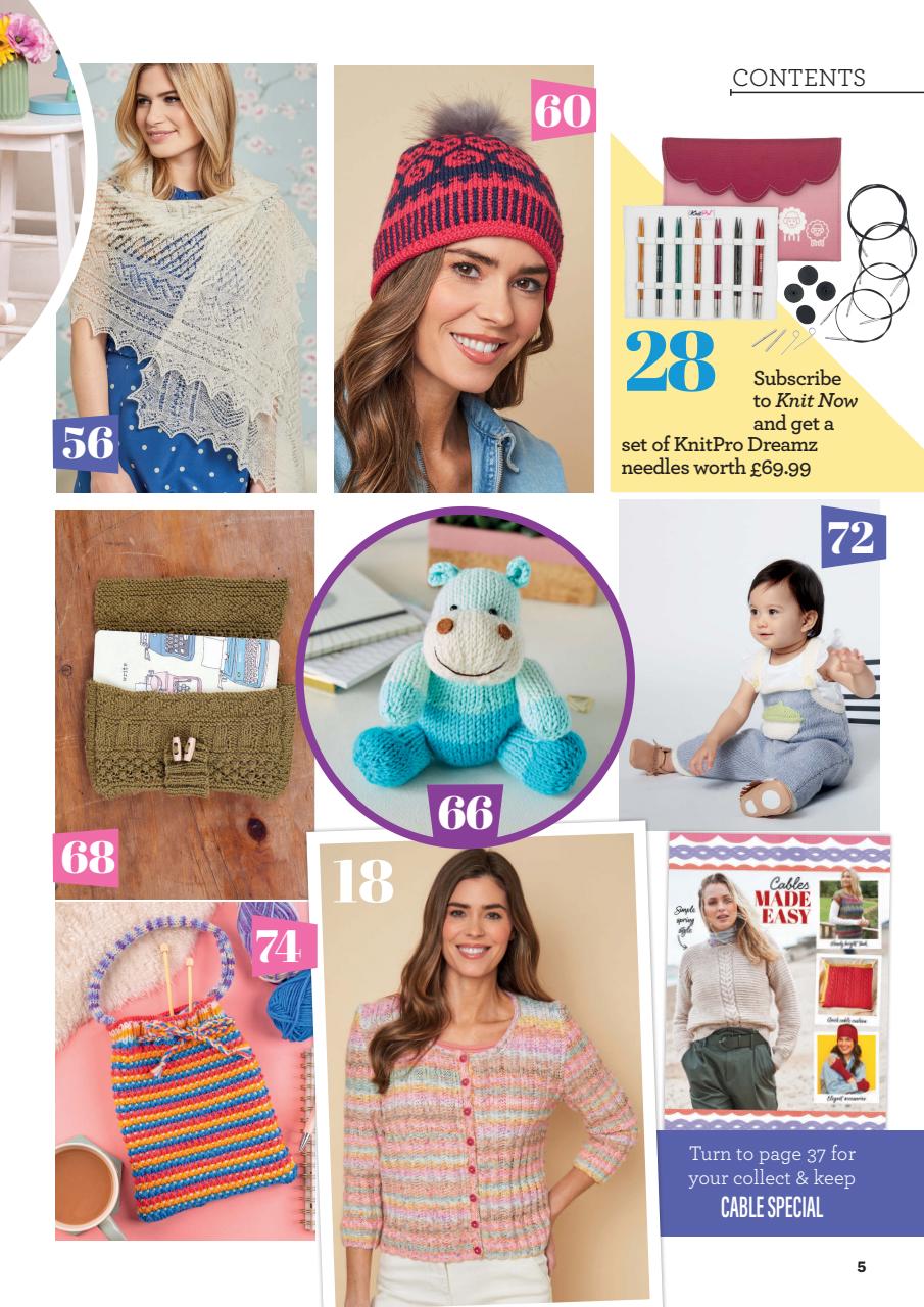 Knit Now Preview Pages