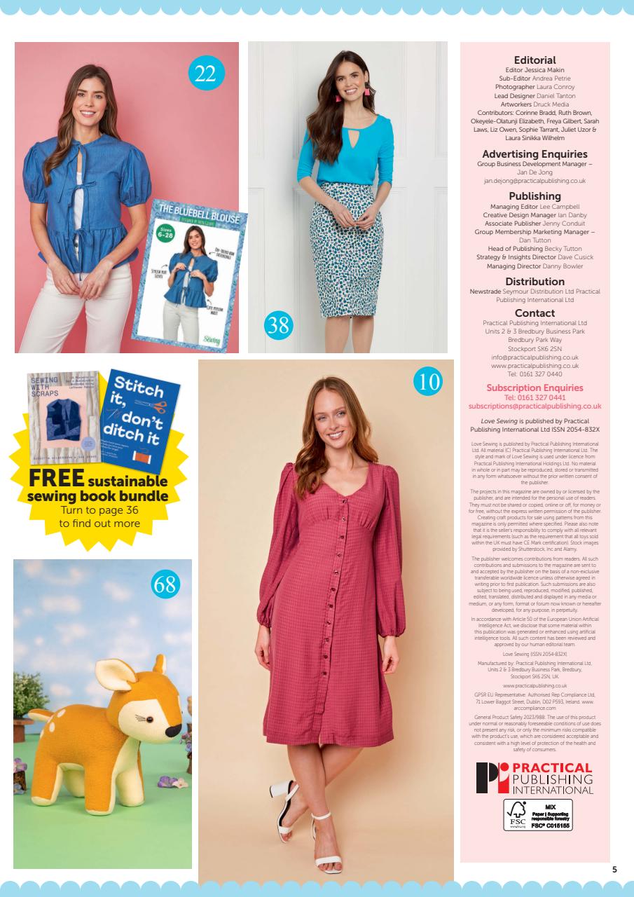 Love Sewing Preview Pages