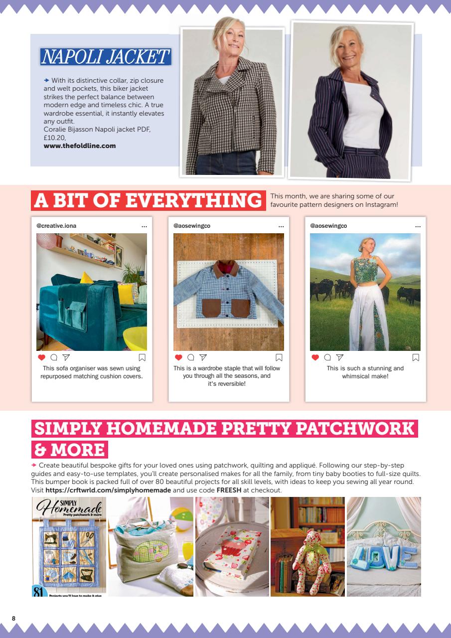 Love Sewing Preview Pages