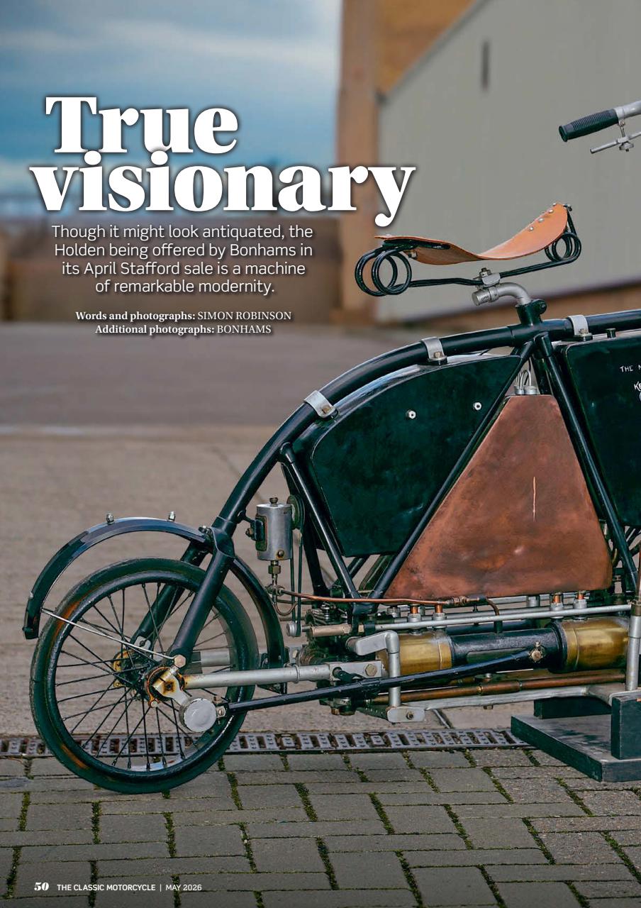 The Classic MotorCycle Preview Pages