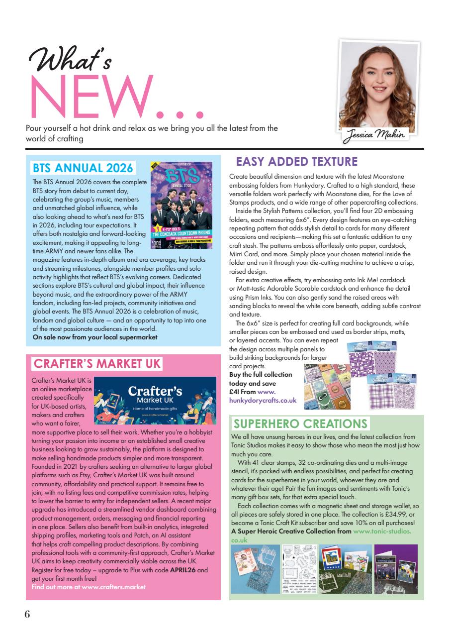 Creative Stamping Preview Pages