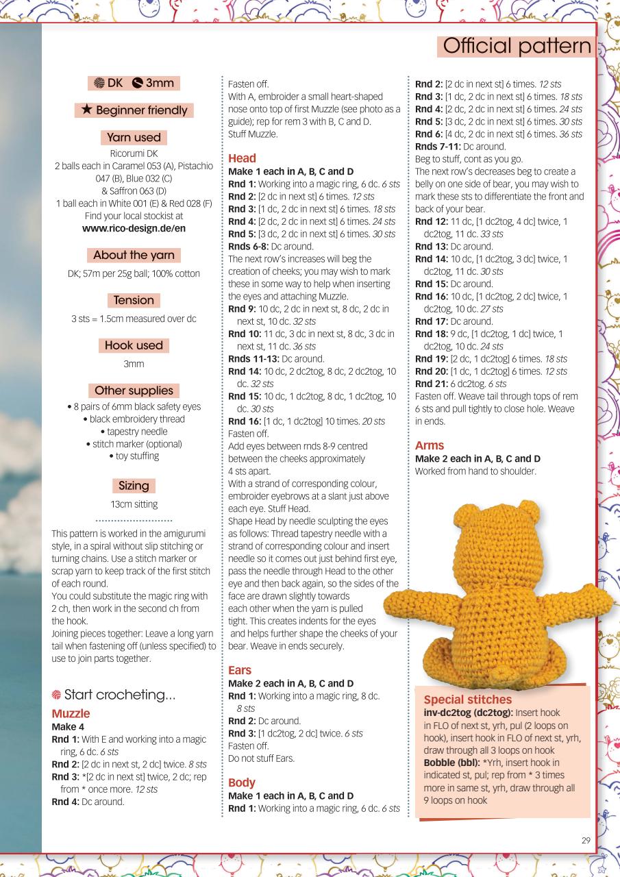 Crochet Now Magazine Preview Pages