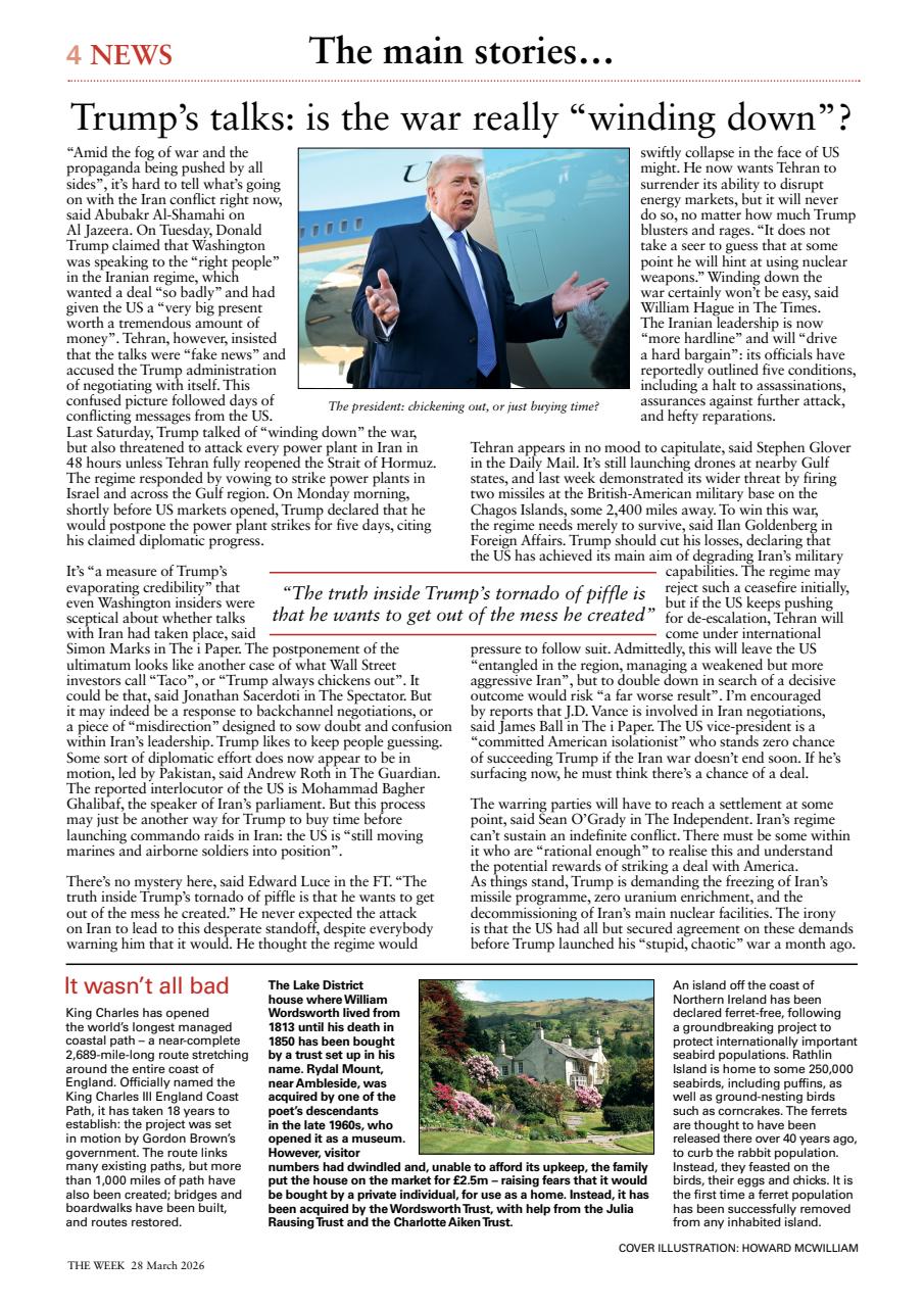 The Week Preview Pages