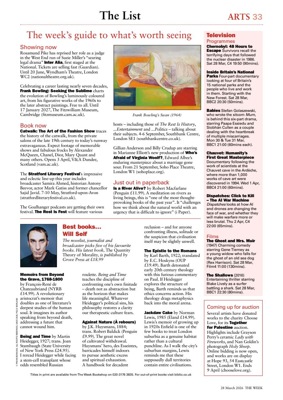 The Week Preview Pages