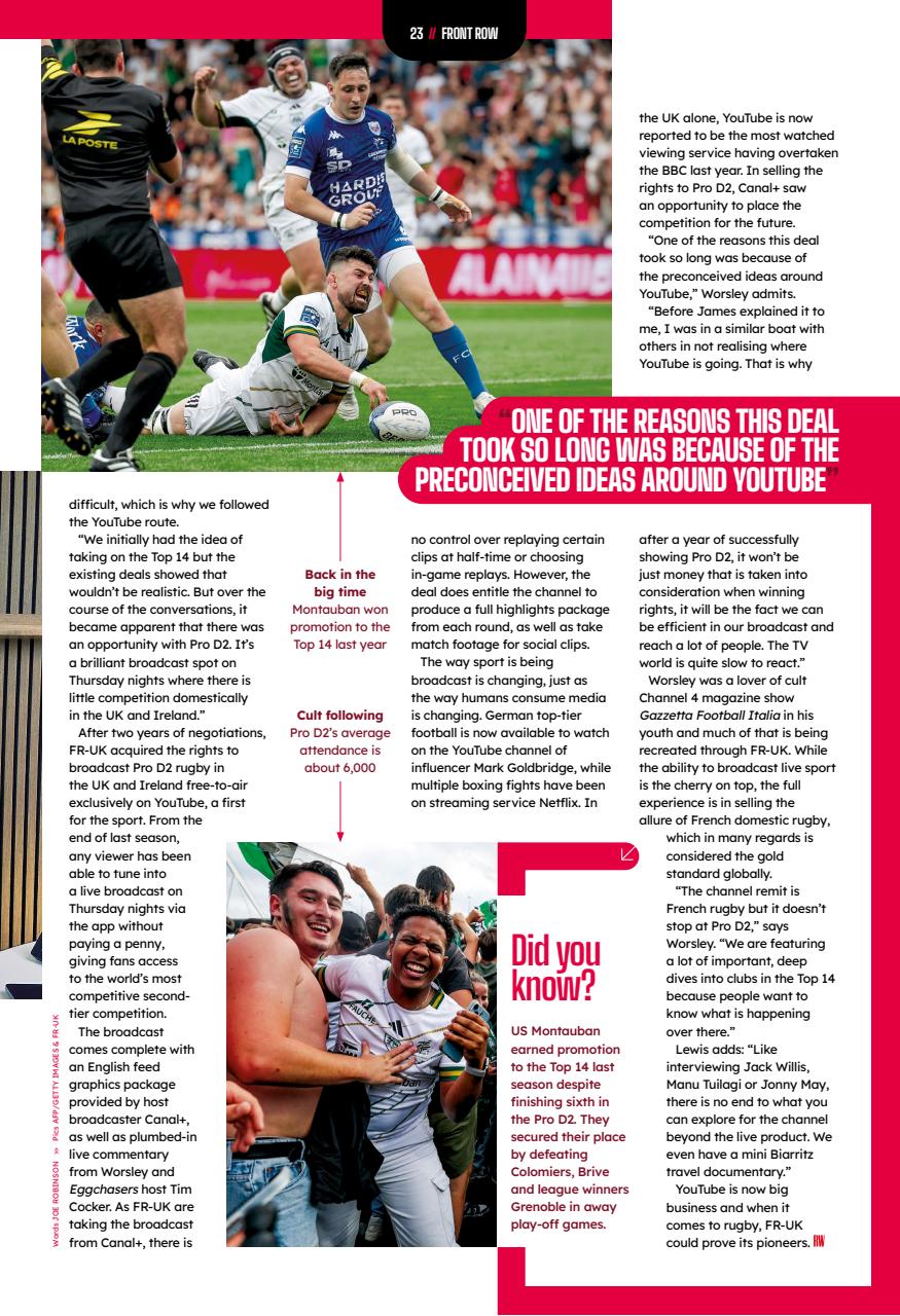 Rugby World Preview Pages