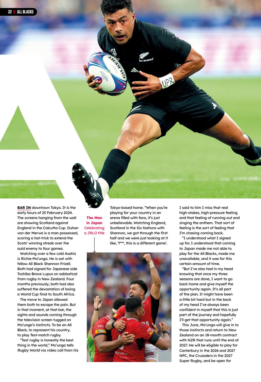 Rugby World Preview Pages