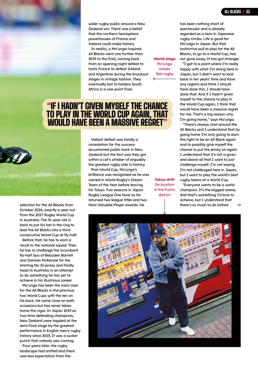 Rugby World Preview Pages