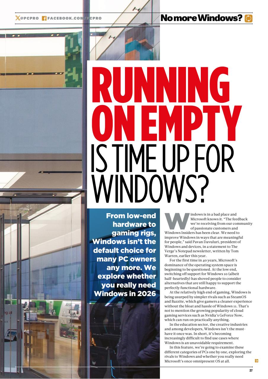 PC Pro Preview Pages