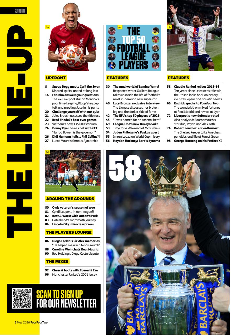 FourFourTwo Preview Pages