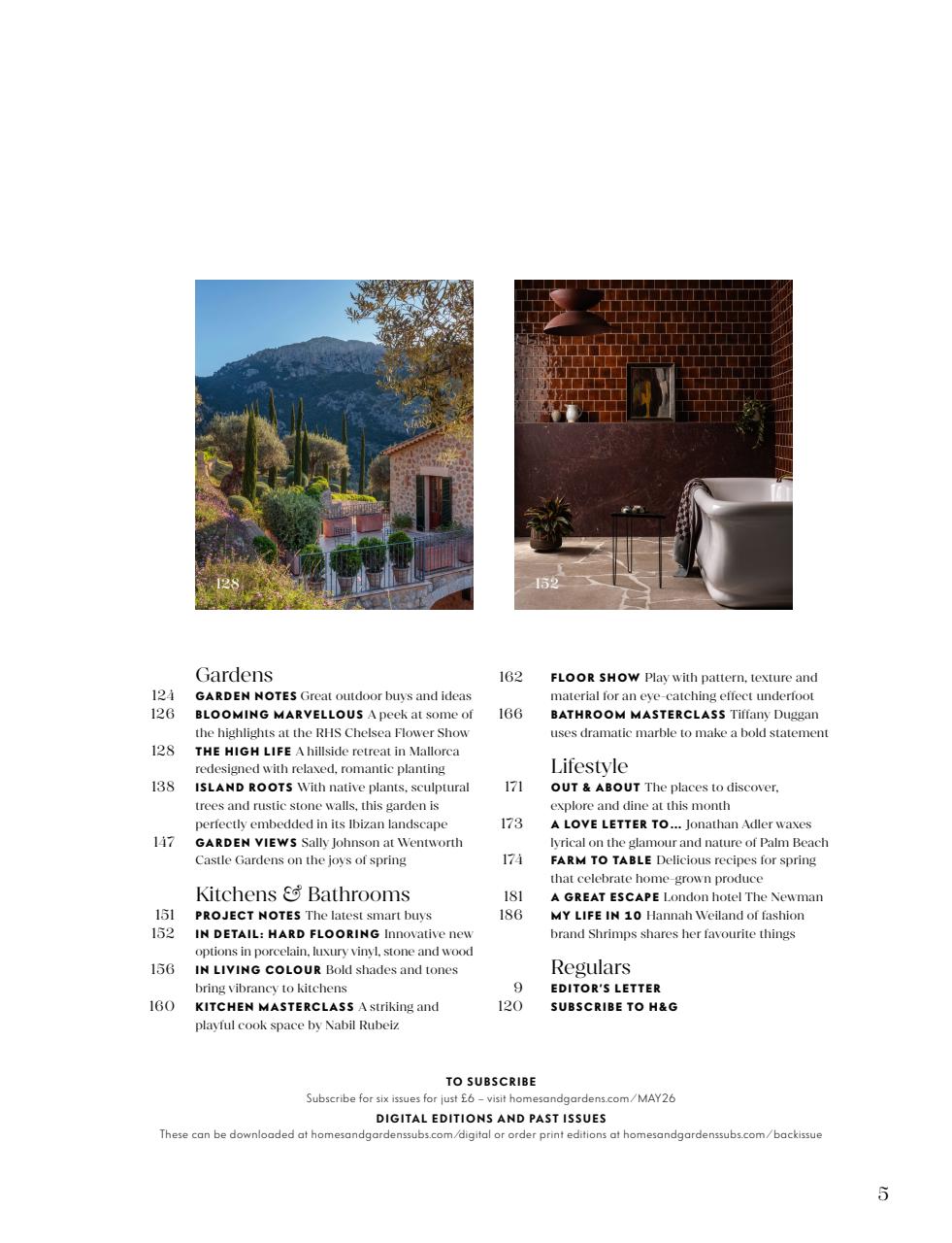 Homes & Gardens Preview Pages