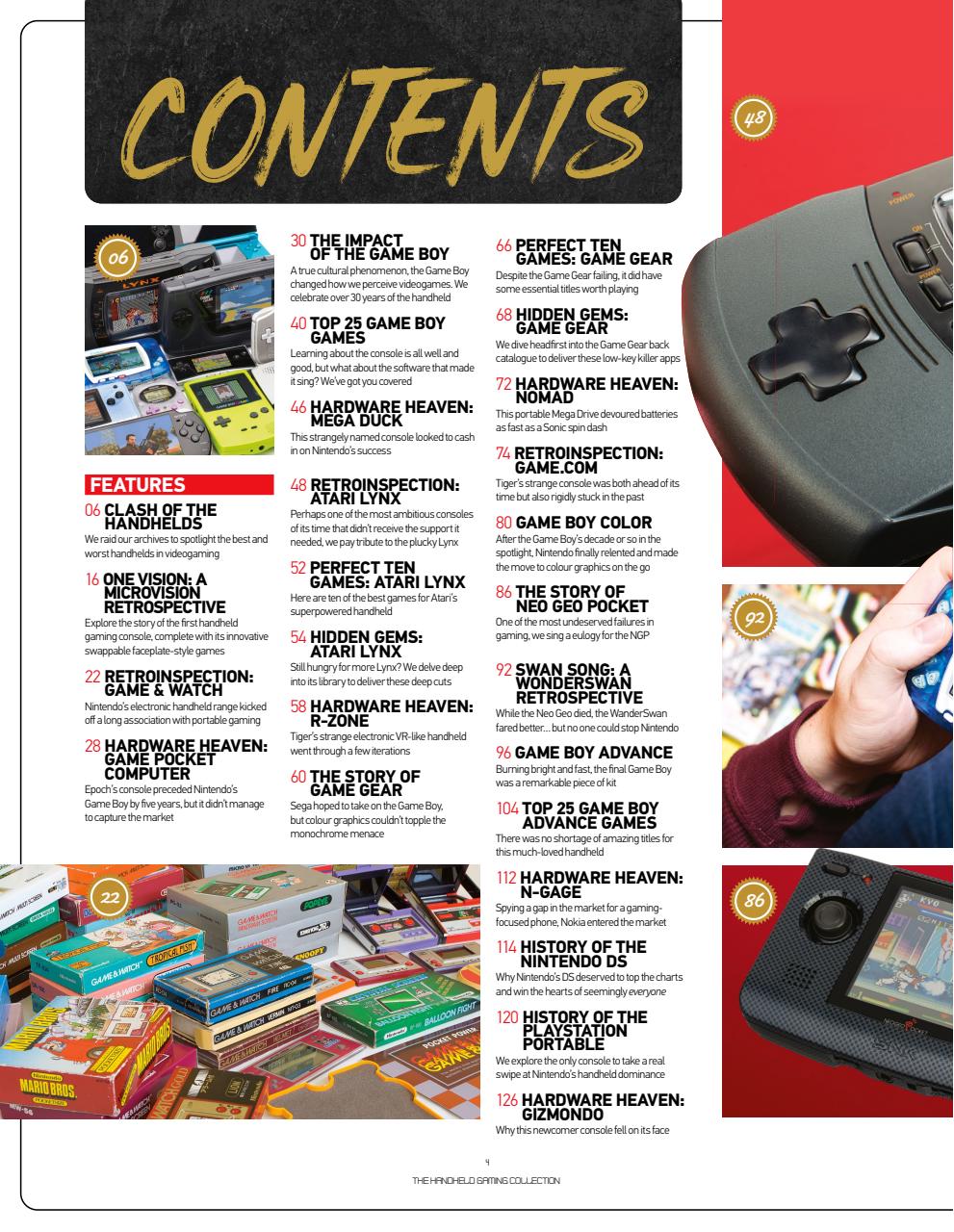 Gaming Bookazine Preview Pages