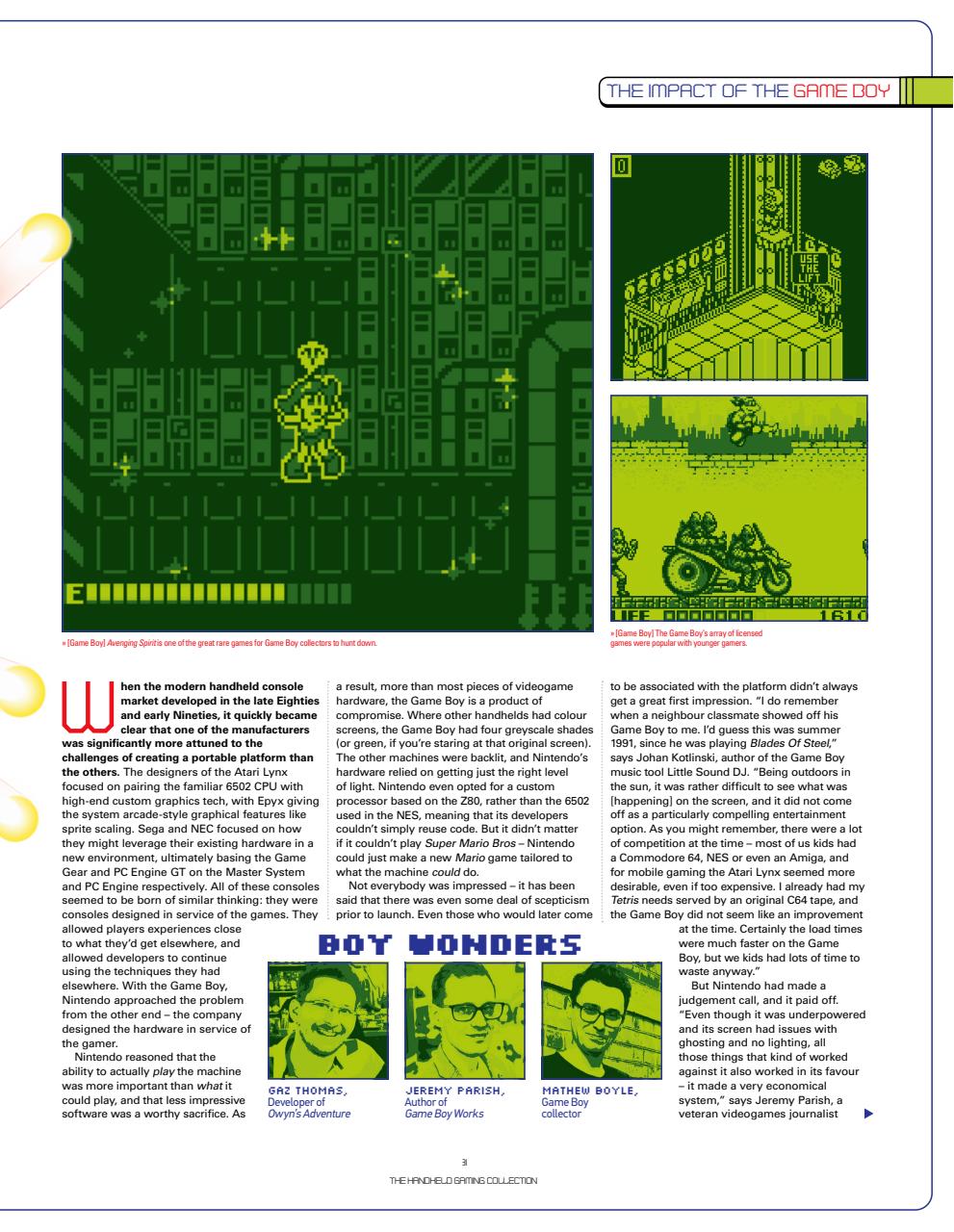 Gaming Bookazine Preview Pages