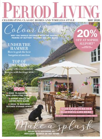 Period Living Magazine issue May 2026