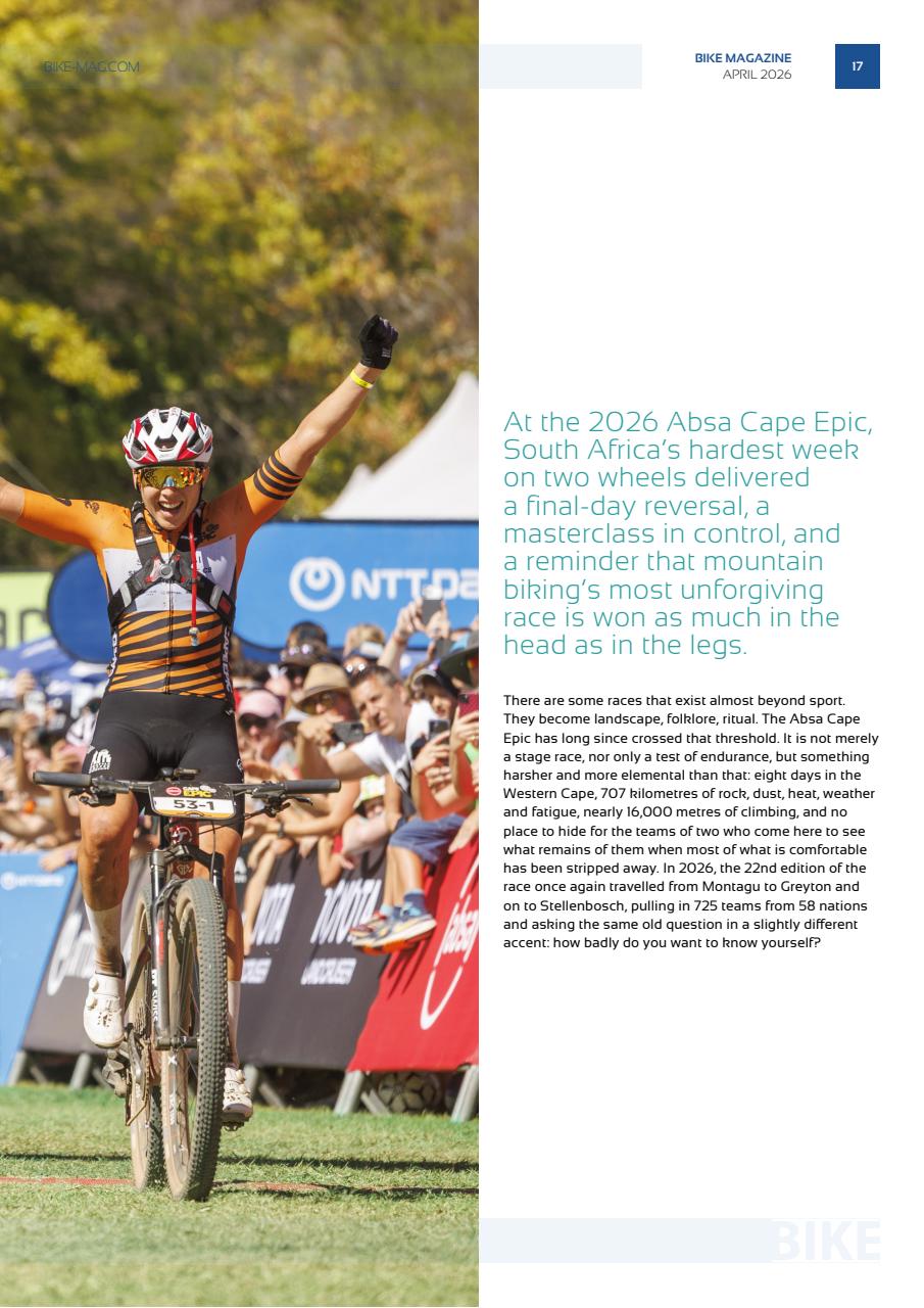 BIKE Magazine Preview Pages