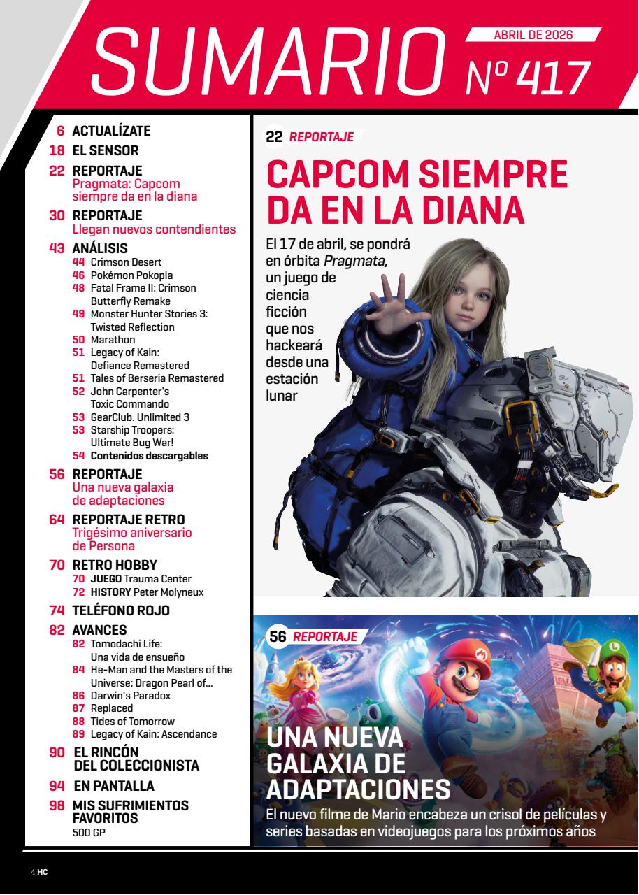 Hobby Consolas Preview Pages