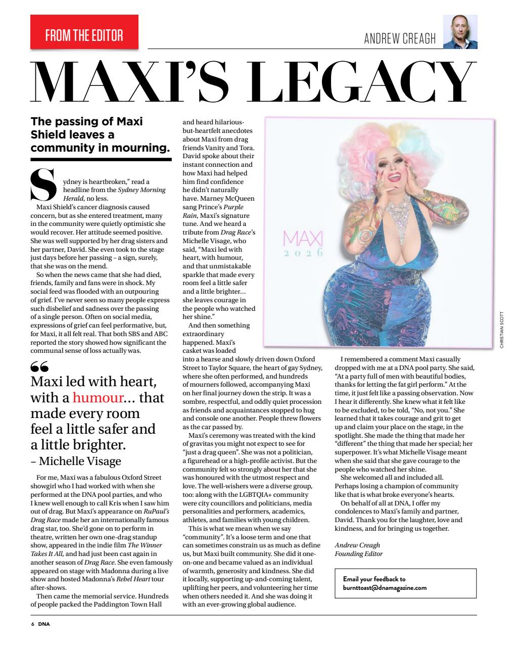 DNA Magazine Preview Pages