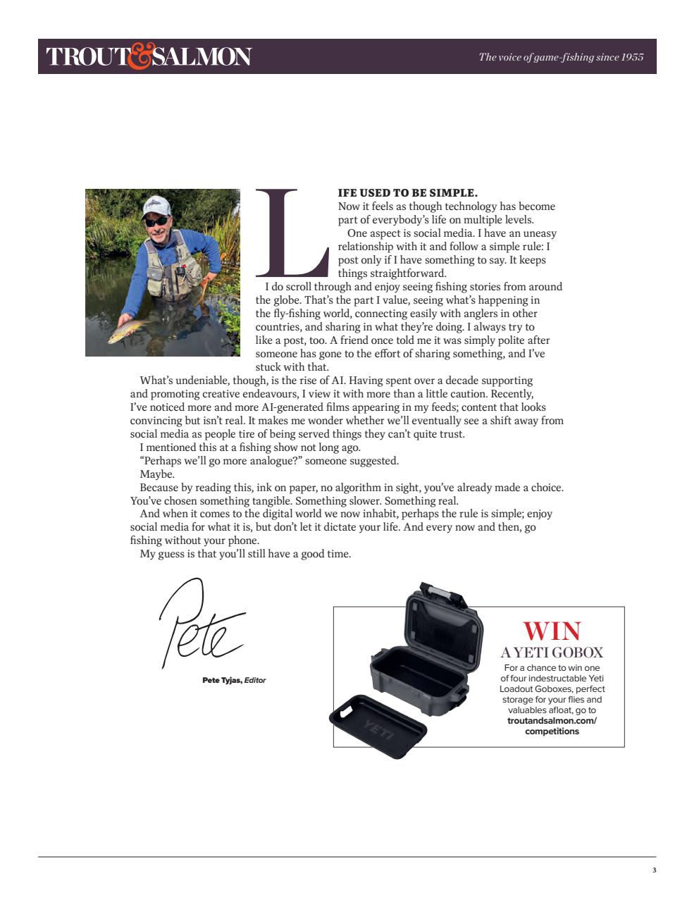 Trout & Salmon Preview Pages