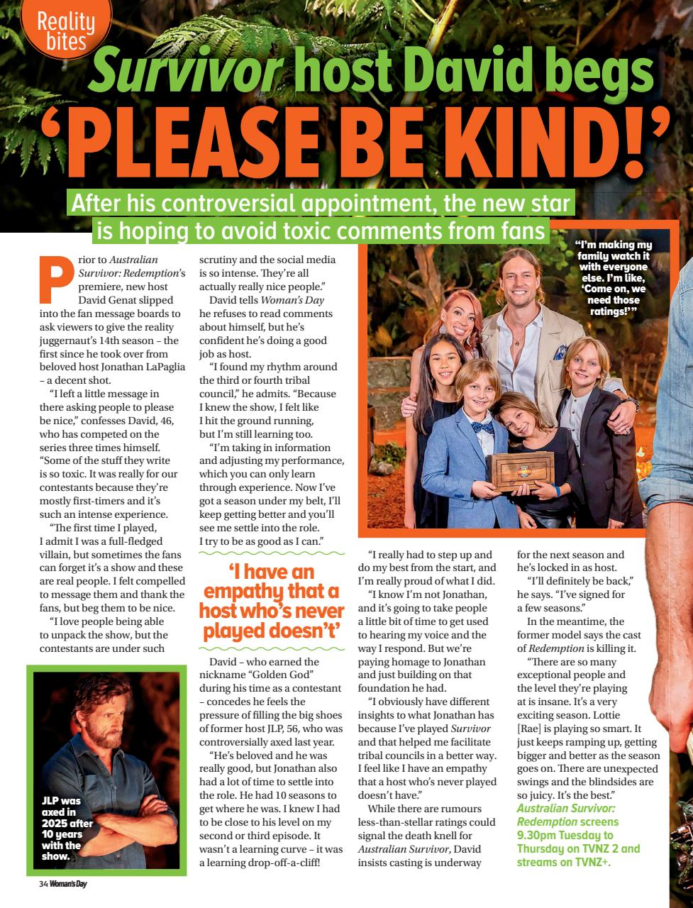 Woman's Day NZ Preview Pages