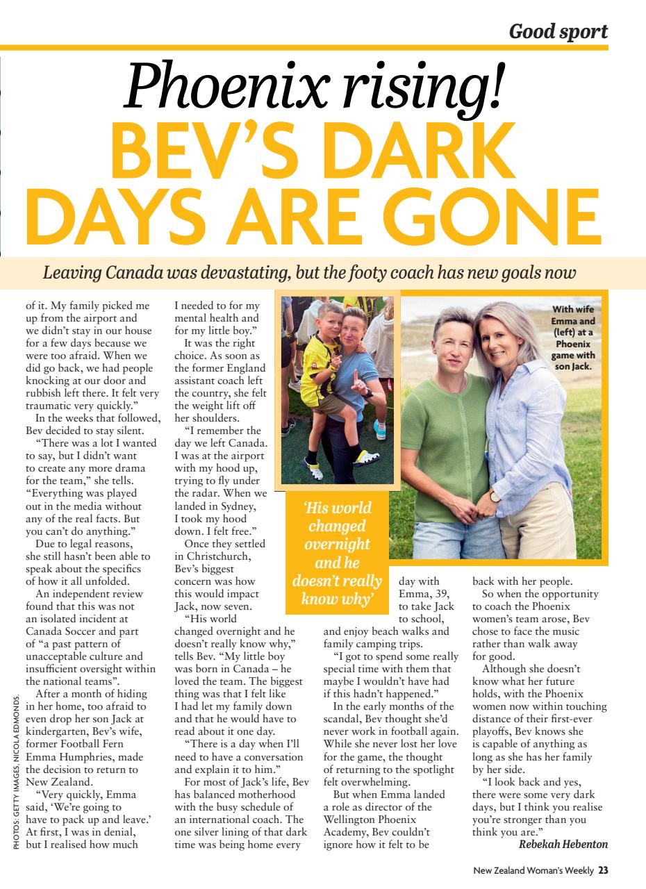 NZ Woman's Weekly Preview Pages