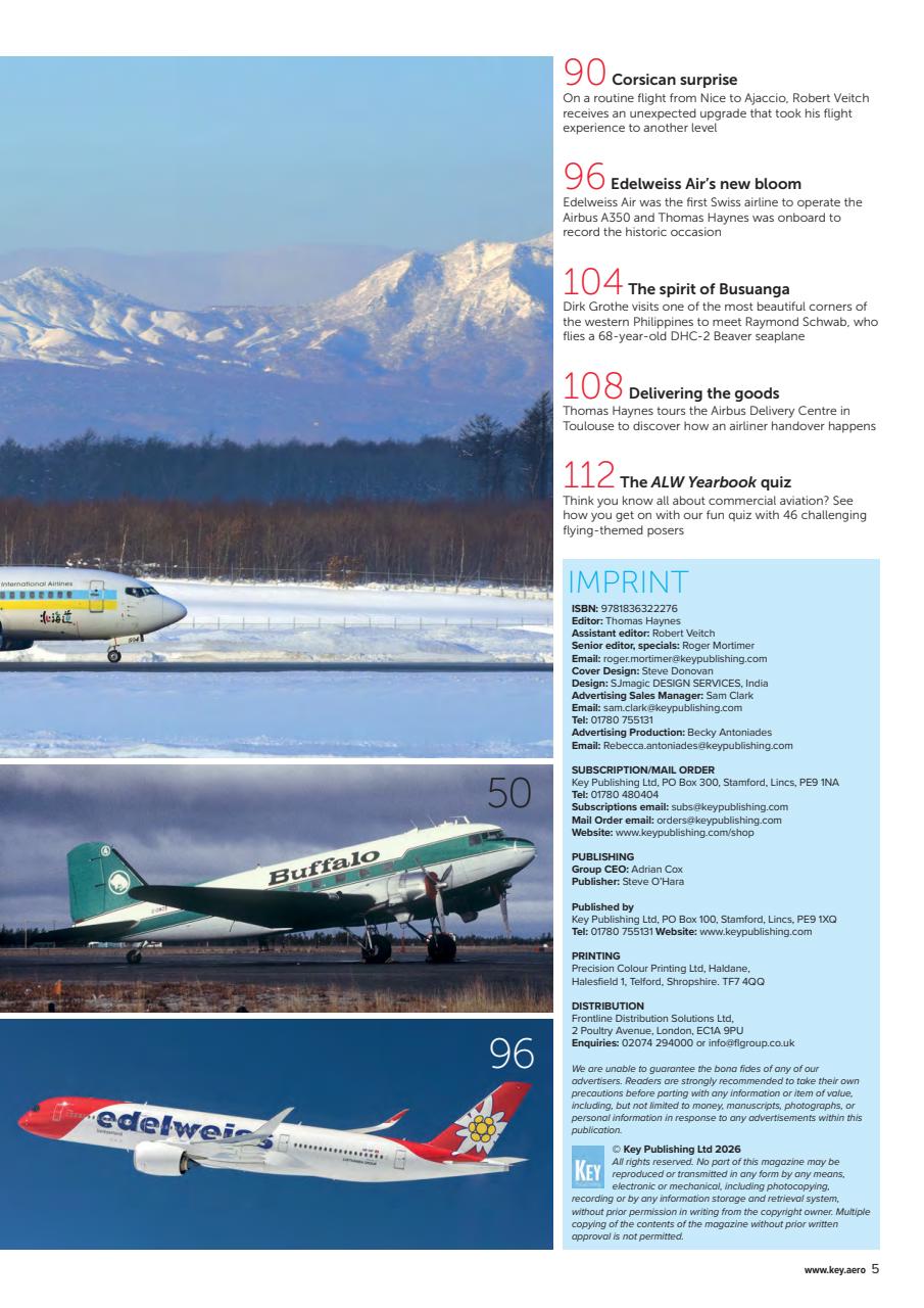 Aviation Specials Preview Pages