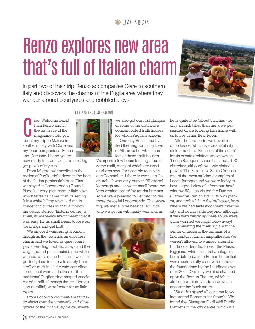 Teddy Bear Times Preview Pages