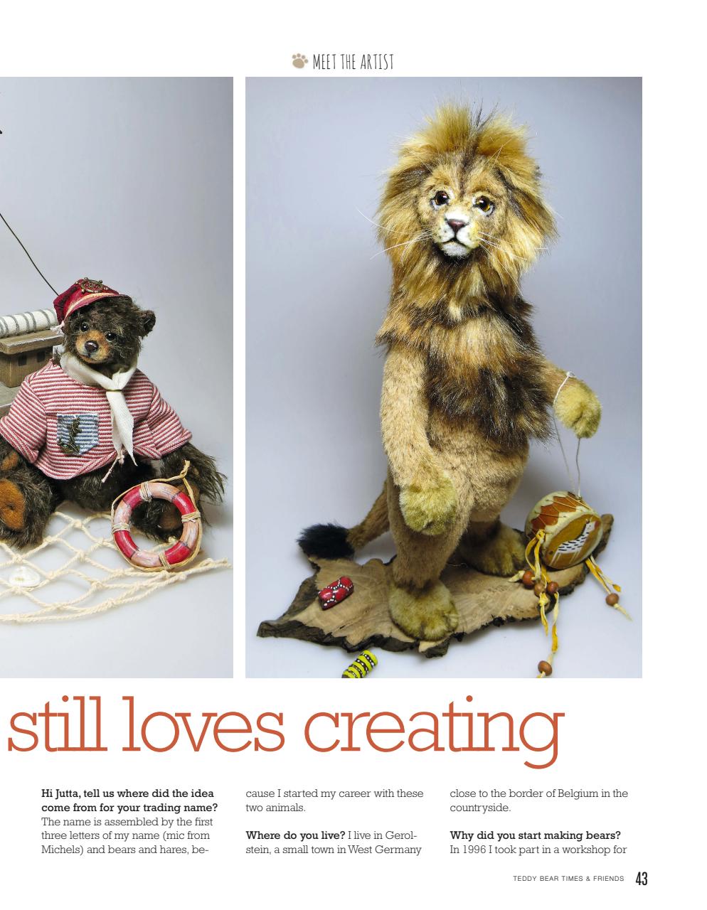 Teddy Bear Times Preview Pages