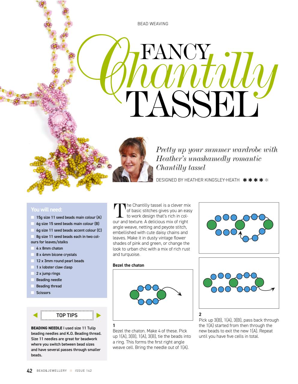 Bead & Jewellery Magazine Preview Pages