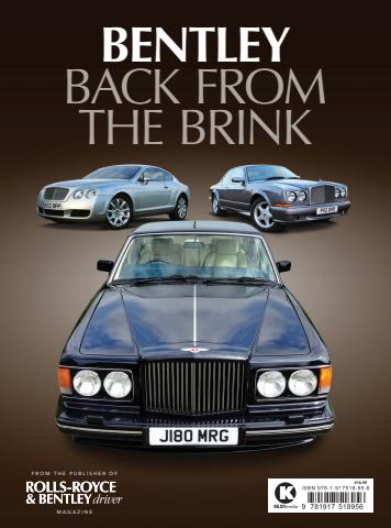 Rolls-Royce & Bentley Driver issue Bentley Back From The Brink Bkzine