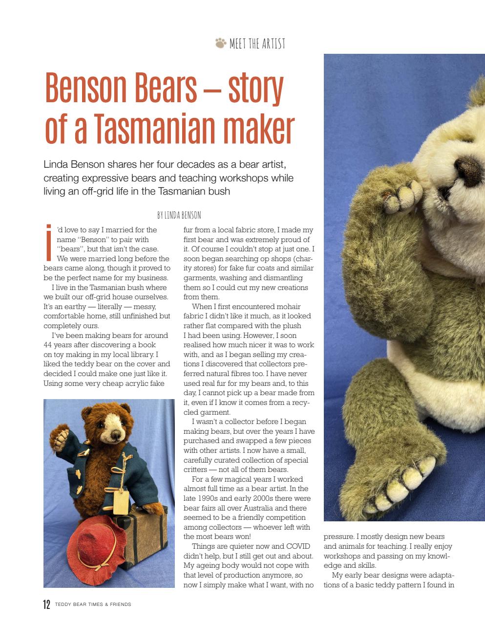 Teddy Bear Times Preview Pages