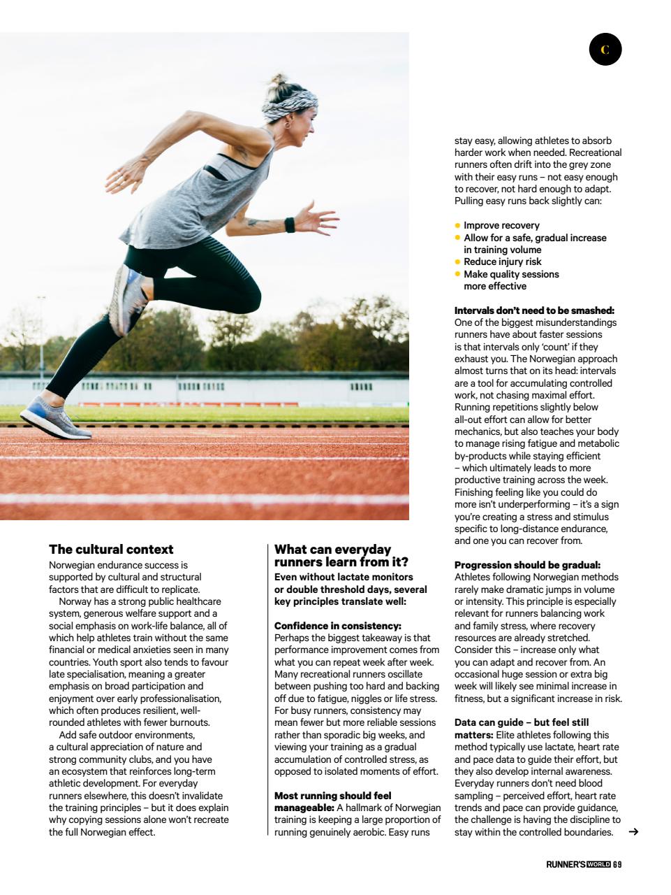 Runner's World Preview Pages