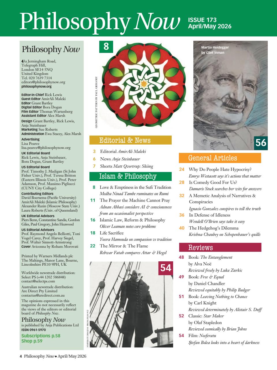 Philosophy Now Preview Pages