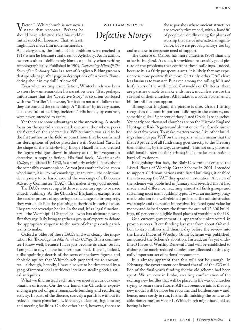 Literary Review Preview Pages
